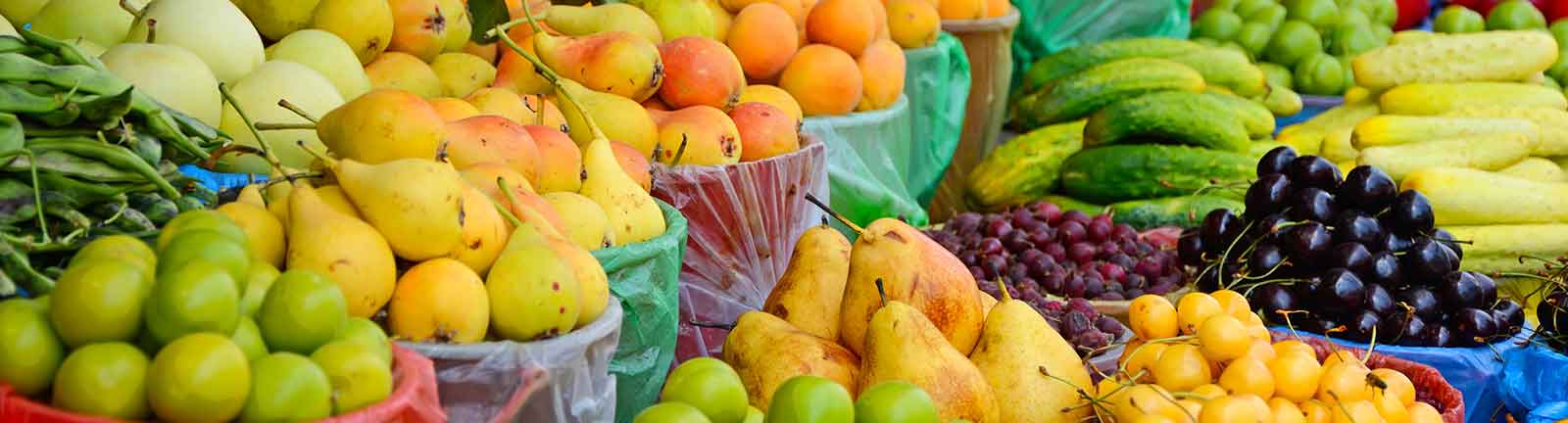 Import und Export von Obst- und Gemüse